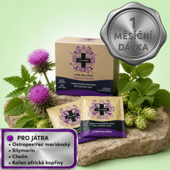 VITAL BEER – Měsíční dávka Liver Balance, rozpustný nápoj, 30 sáčků × 15 g
